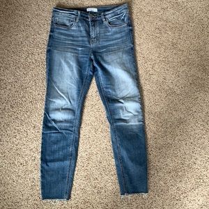 Studio Blue scissor hem jeans